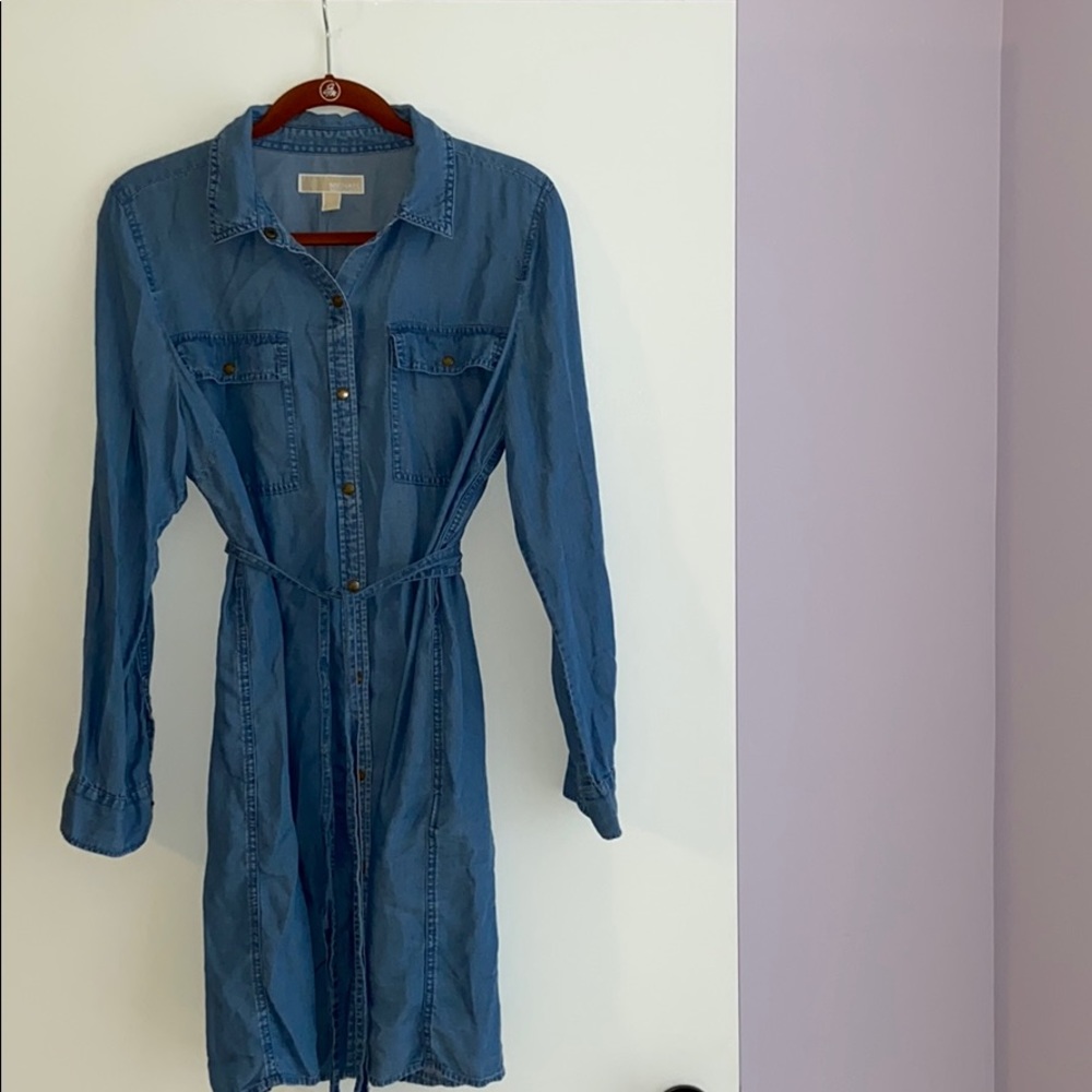 Mid length denim Michael Kors dress